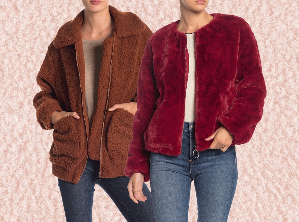 Nordstrom rack top teddy jacket